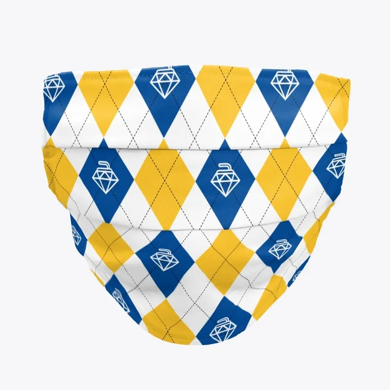 Diamond State Argyle Mask