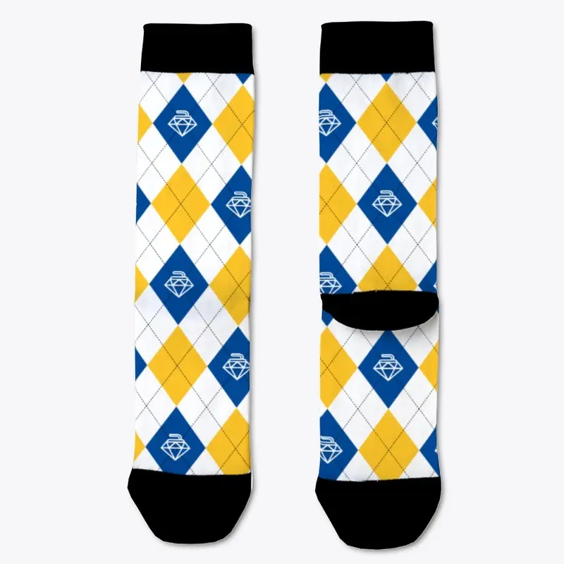 Diamond State Argyle Socks