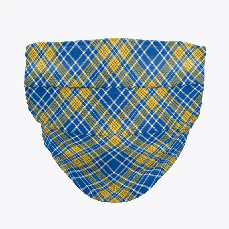 Diamond State Plaid Mask 2