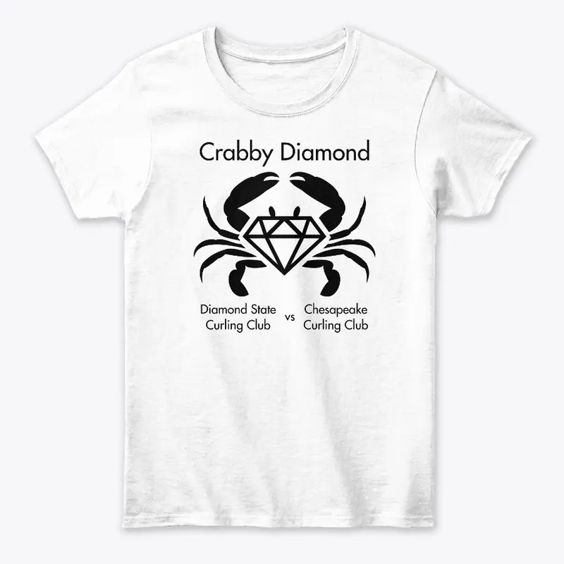 Crabby Diamond (Black Text)